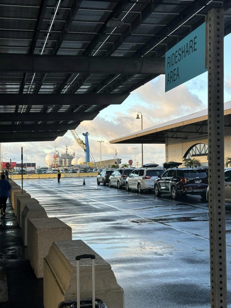 Oahu Rideshare area
