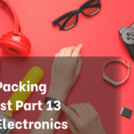BEST CRUISE ELECTRONICS VACATION PACKING CHECKLIST 2024