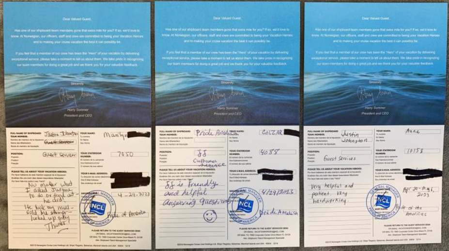 Cruise award Vacation Hero Guest Reviews 4