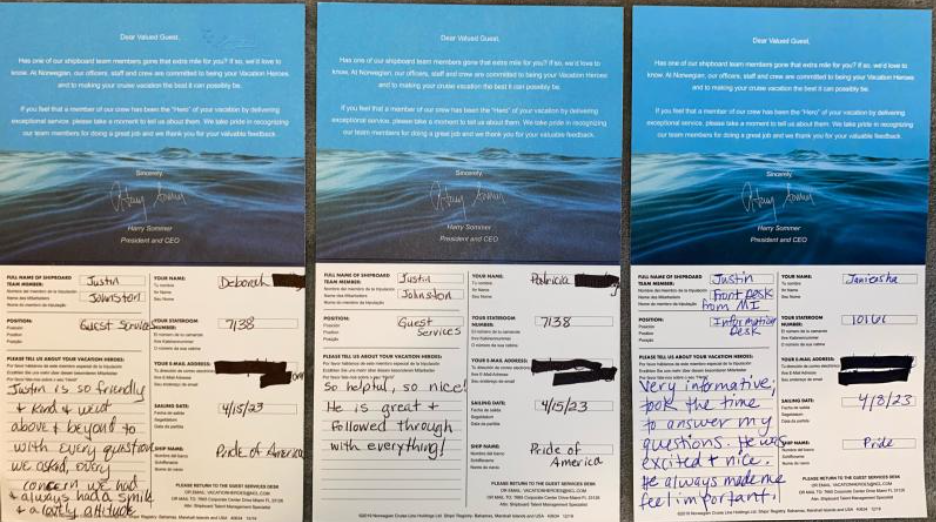 Cruise award Vacation Hero Guest Reviews 3