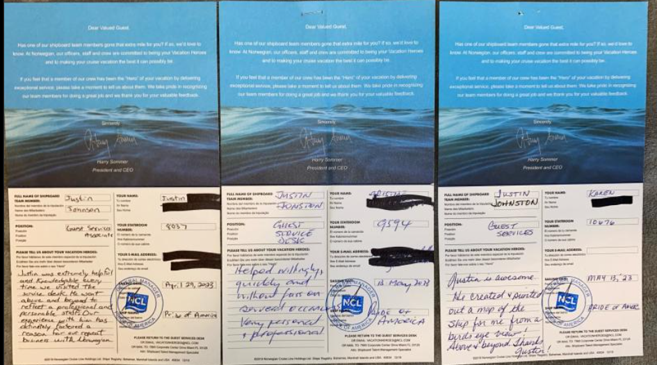 Cruise award Vacation Hero Guest Reviews 2