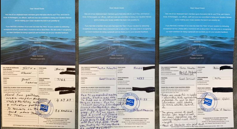 Cruise award Vacation Hero Guest Reviews 1