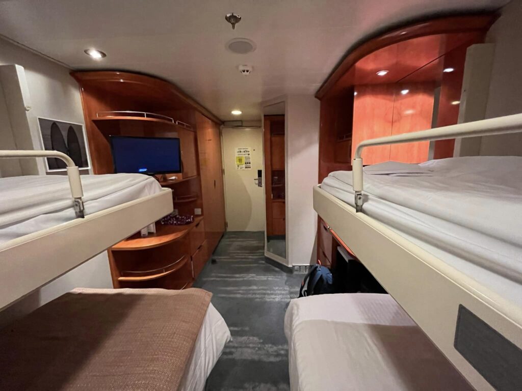 4-Person Inside Cabin - Pride of America Cruise Ship