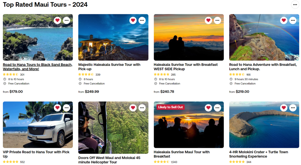 See my highly ranked and reviewed Maui tours here.