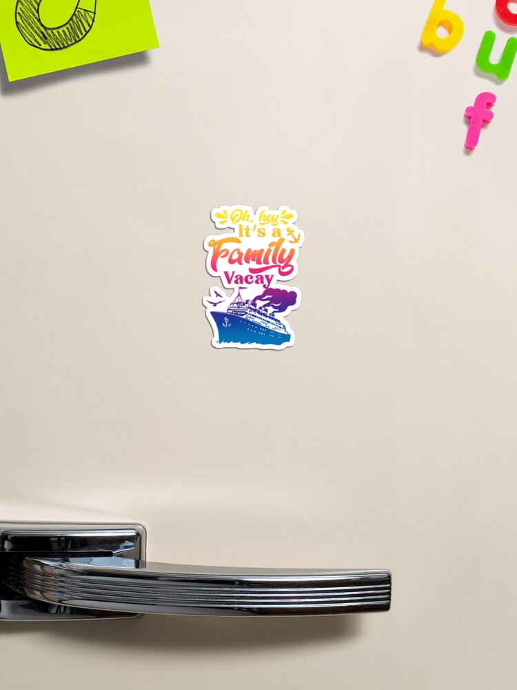 Multicolor: Oh Hey, It's a Family Vacay