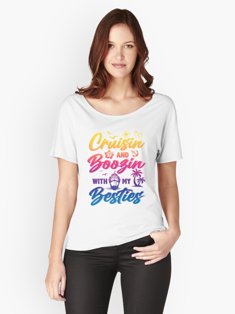 Multicolor: Cruisin and Boozin with my Besties