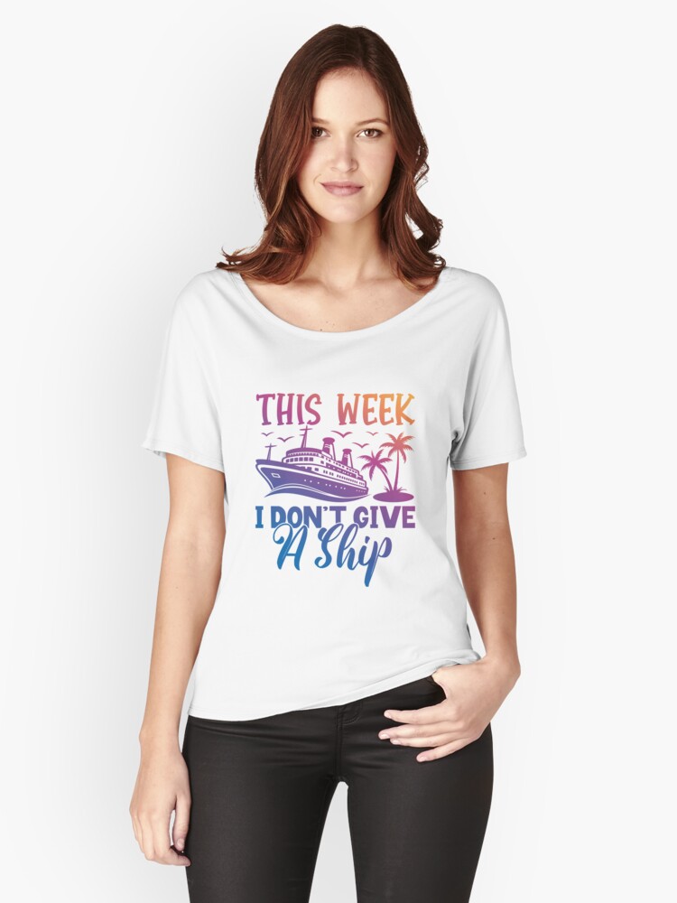 Multicolor: This Week I Don't Give a Ship