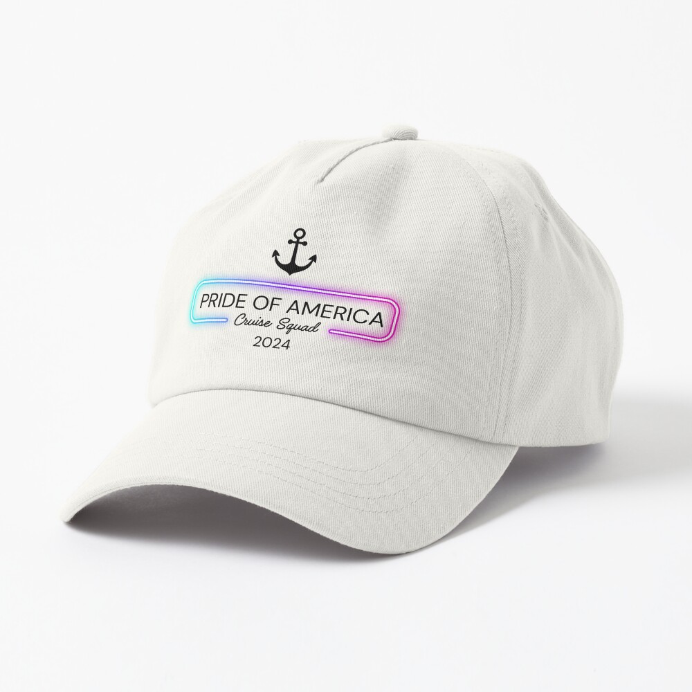 Neon Pride of America Cruise Squad 2024 - Black Text