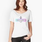 Neon Pride of America Cruise Squad 2024 - black text