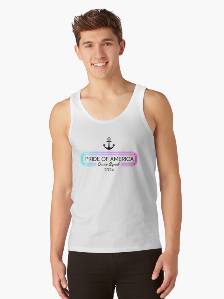 Neon Pride of America Cruise Squad 2024 - Black Text