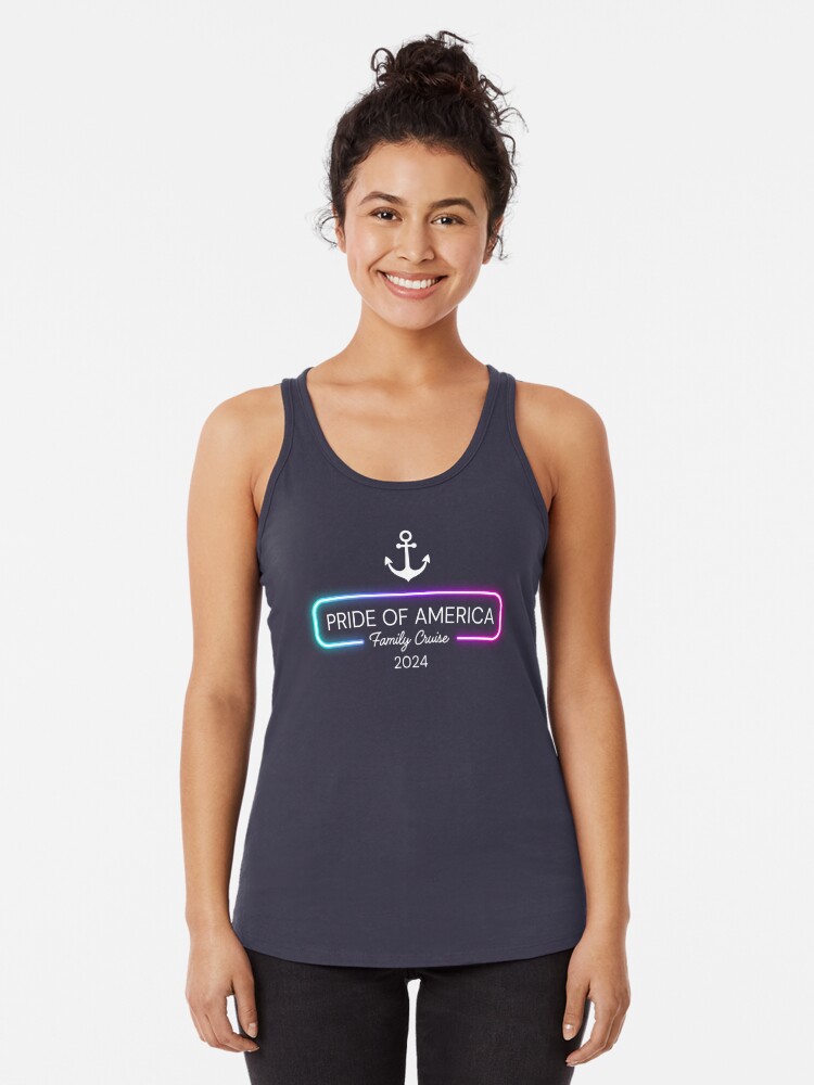 Neon Pride of America Family Cruise 2024 - White Text