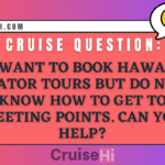 I want to book Hawaii Viator tours but do not know how to get to meeting points. Can you help?