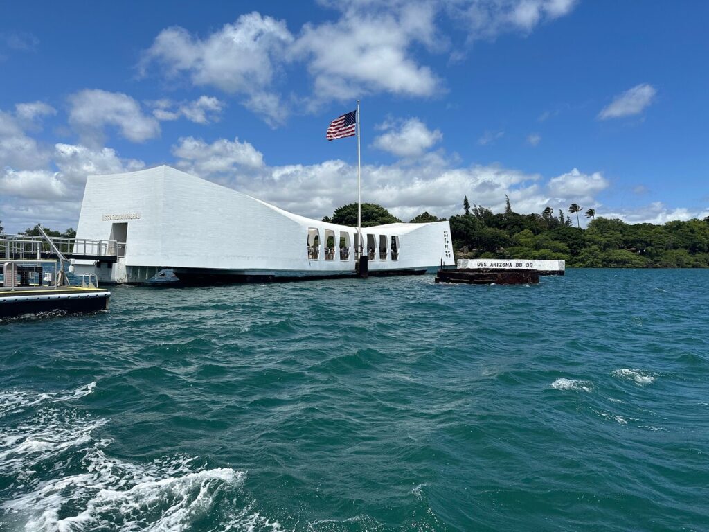 Pearl Harbor USS Arizona Memorial Tour before the Pride of America Cruise