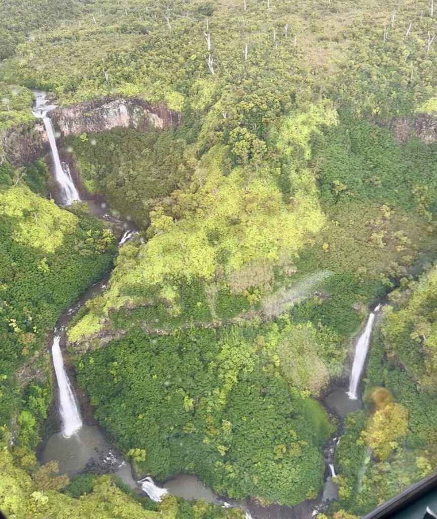Olokele Canyon Helicopter Tour including Canyon Landing Kauai - Pride of America
