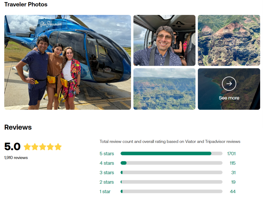 With Viator you get to see reviews and photos from thousands of other guests Pride of America Cruise